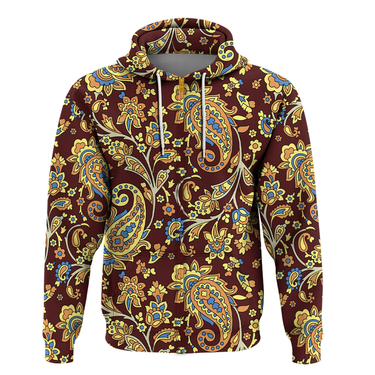 Paisley Bandana Hoodie Pattern Seamless Ver.119 RLT13 - Wonder Print Shop