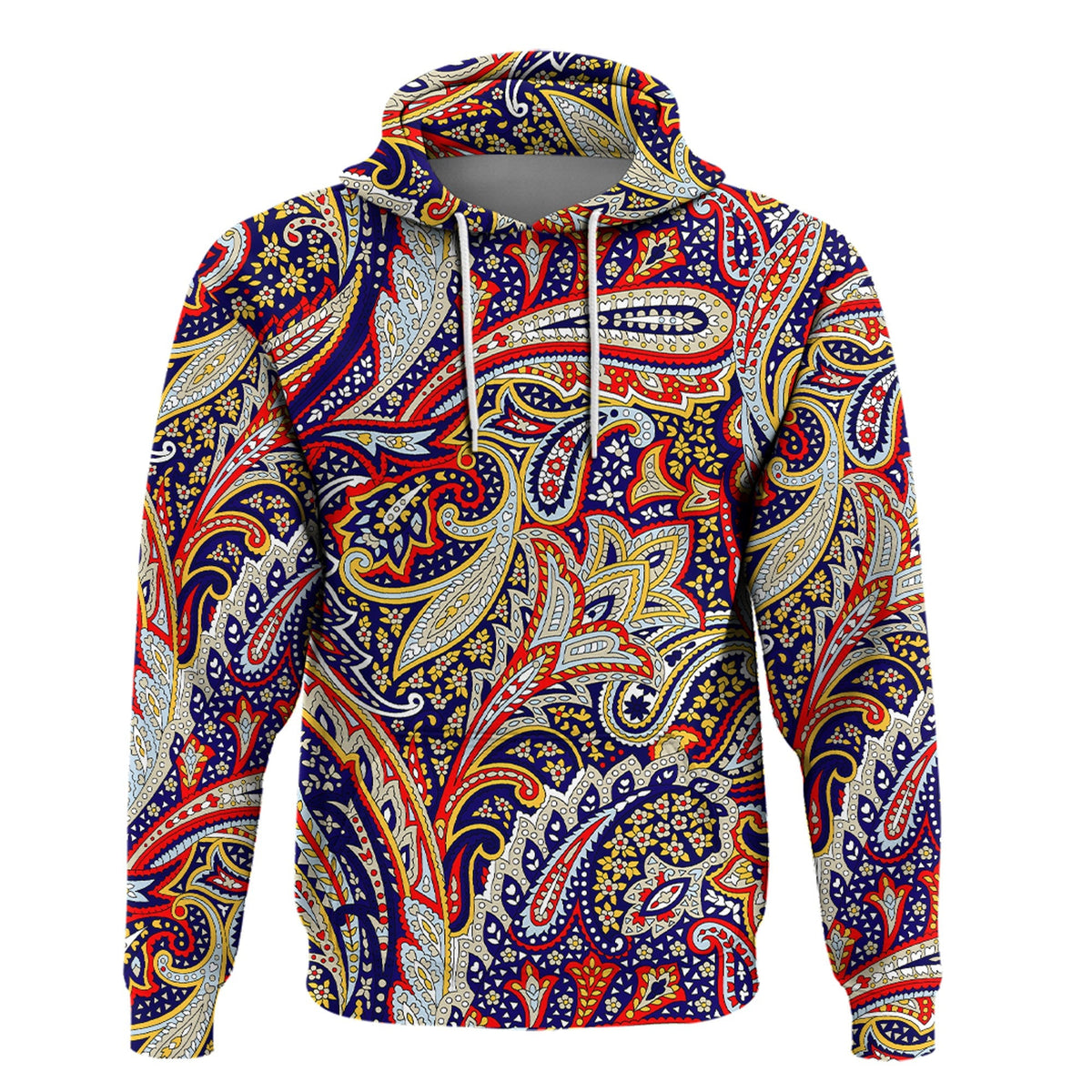 Paisley Bandana Hoodie Pattern Seamless Ver.98 RLT13 - Wonder Print Shop