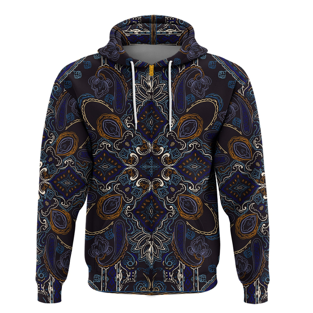 Paisley Bandana Hoodie Pattern Seamless Ver.92 RLT13 - Wonder Print Shop