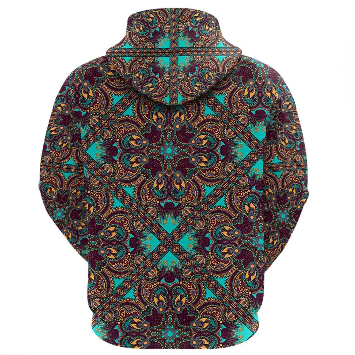 Paisley Bandana Hoodie Pattern Seamless Ver.81 RLT13 - Wonder Print Shop