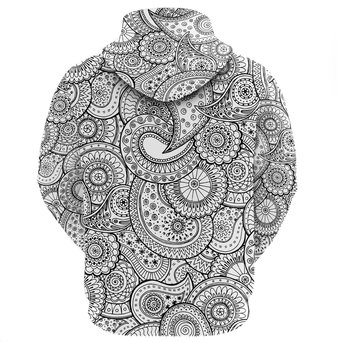 Paisley Bandana Hoodie Pattern Seamless Ver.91 RLT13 - Wonder Print Shop