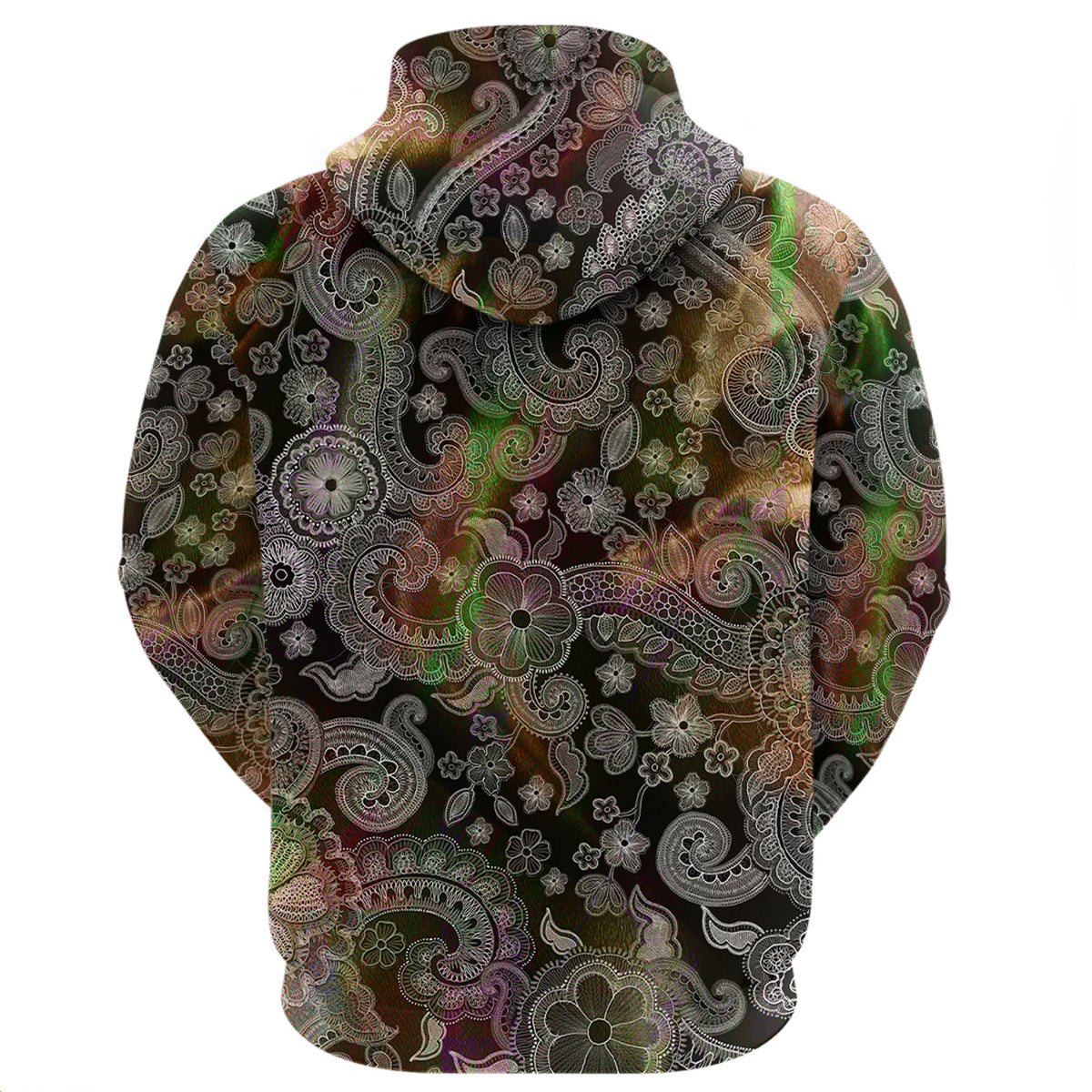 Paisley Bandana Hoodie Pattern Seamless Ver.102 RLT13 - Wonder Print Shop