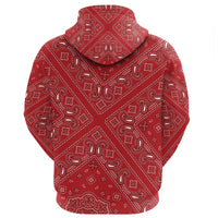 Paisley Bandana Hoodie Pattern Seamless Ver.99 RLT13 - Wonder Print Shop