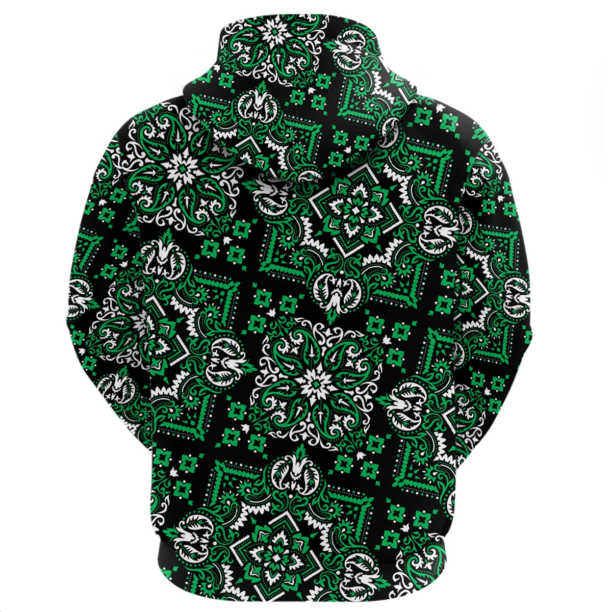 Paisley Bandana Hoodie Pattern Seamless Ver.87 RLT13 - Wonder Print Shop