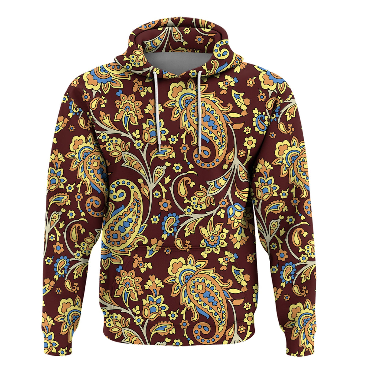 Paisley Bandana Hoodie Pattern Seamless Ver.119 RLT13 - Wonder Print Shop