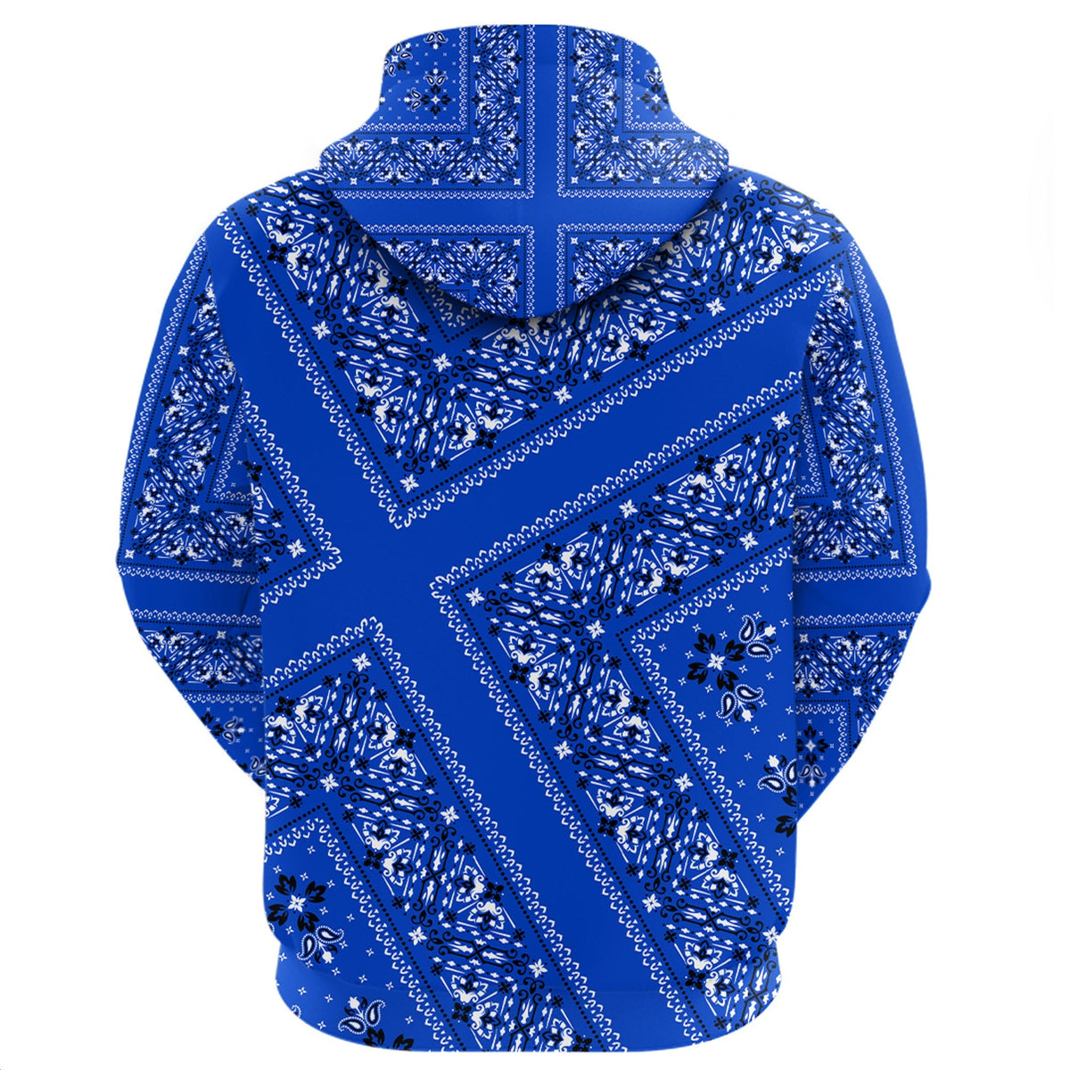 Paisley Bandana Hoodie Pattern Seamless Ver.79 RLT13 - Wonder Print Shop