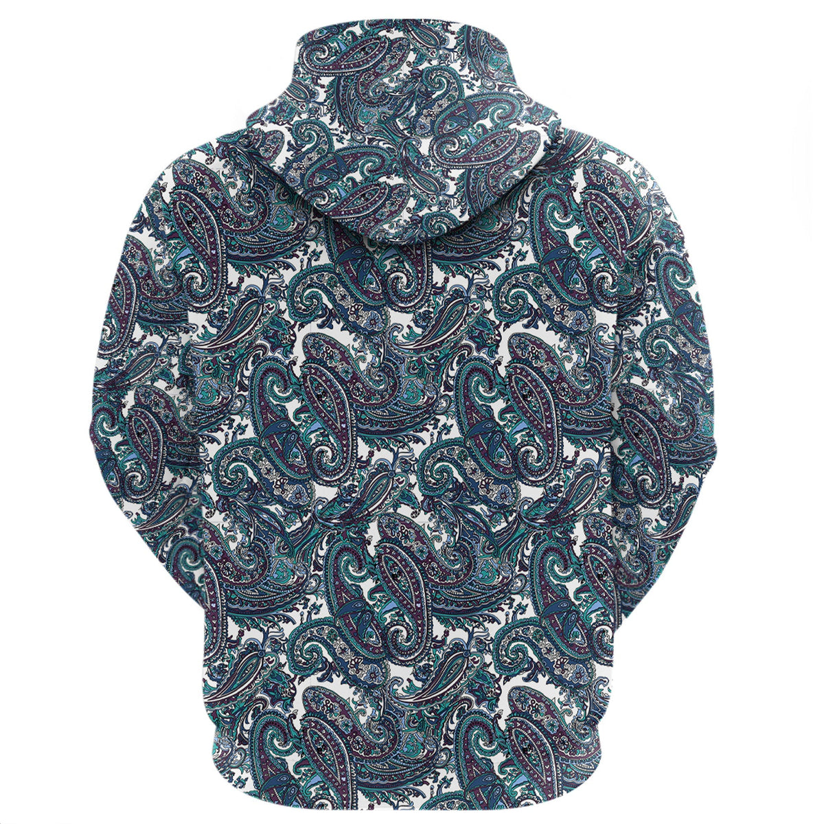 Paisley Bandana Hoodie Pattern Seamless Ver.97 RLT13 - Wonder Print Shop
