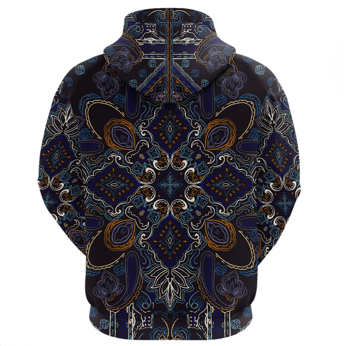 Paisley Bandana Hoodie Pattern Seamless Ver.92 RLT13 - Wonder Print Shop