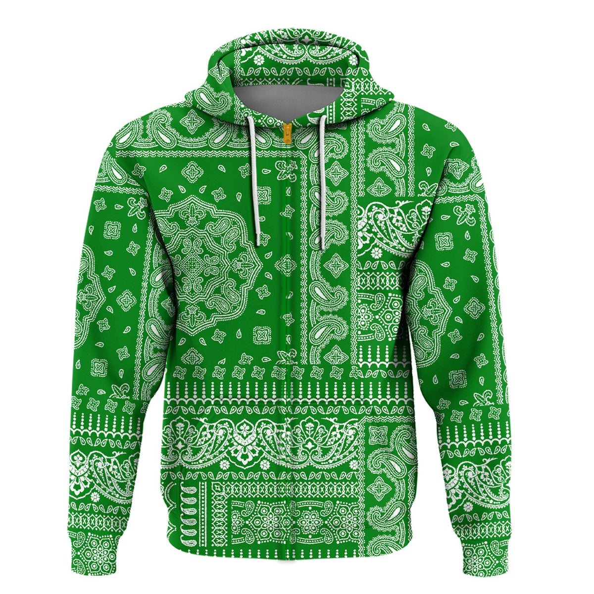 Paisley Bandana Hoodie Pattern Seamless Ver.76 RLT13 - Wonder Print Shop