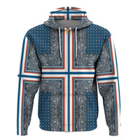 Paisley Bandana Hoodie Pattern Seamless Ver.80 RLT13 - Wonder Print Shop