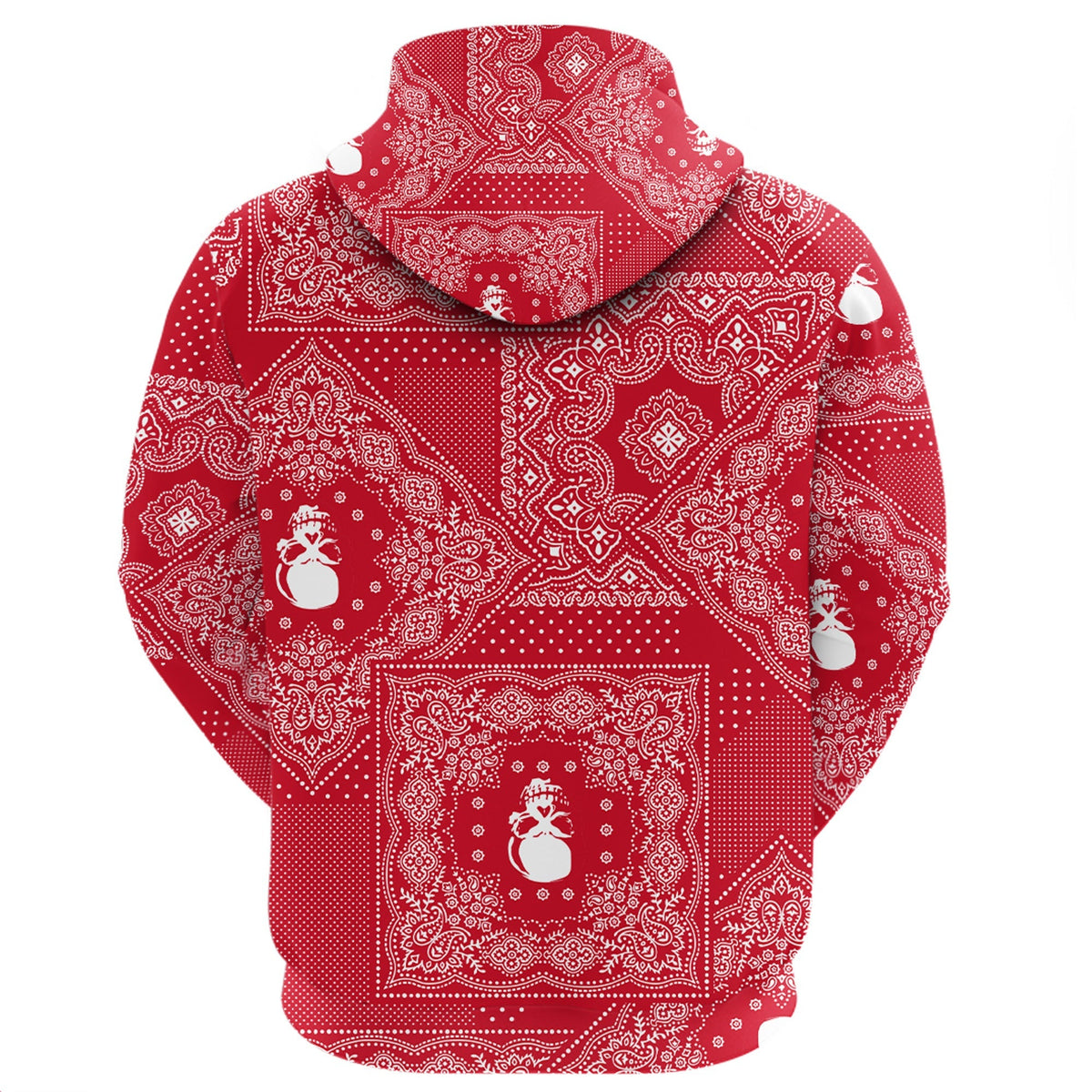 Paisley Bandana Hoodie Pattern Seamless Ver.75 RLT13 - Wonder Print Shop