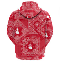 Paisley Bandana Hoodie Pattern Seamless Ver.75 RLT13 - Wonder Print Shop