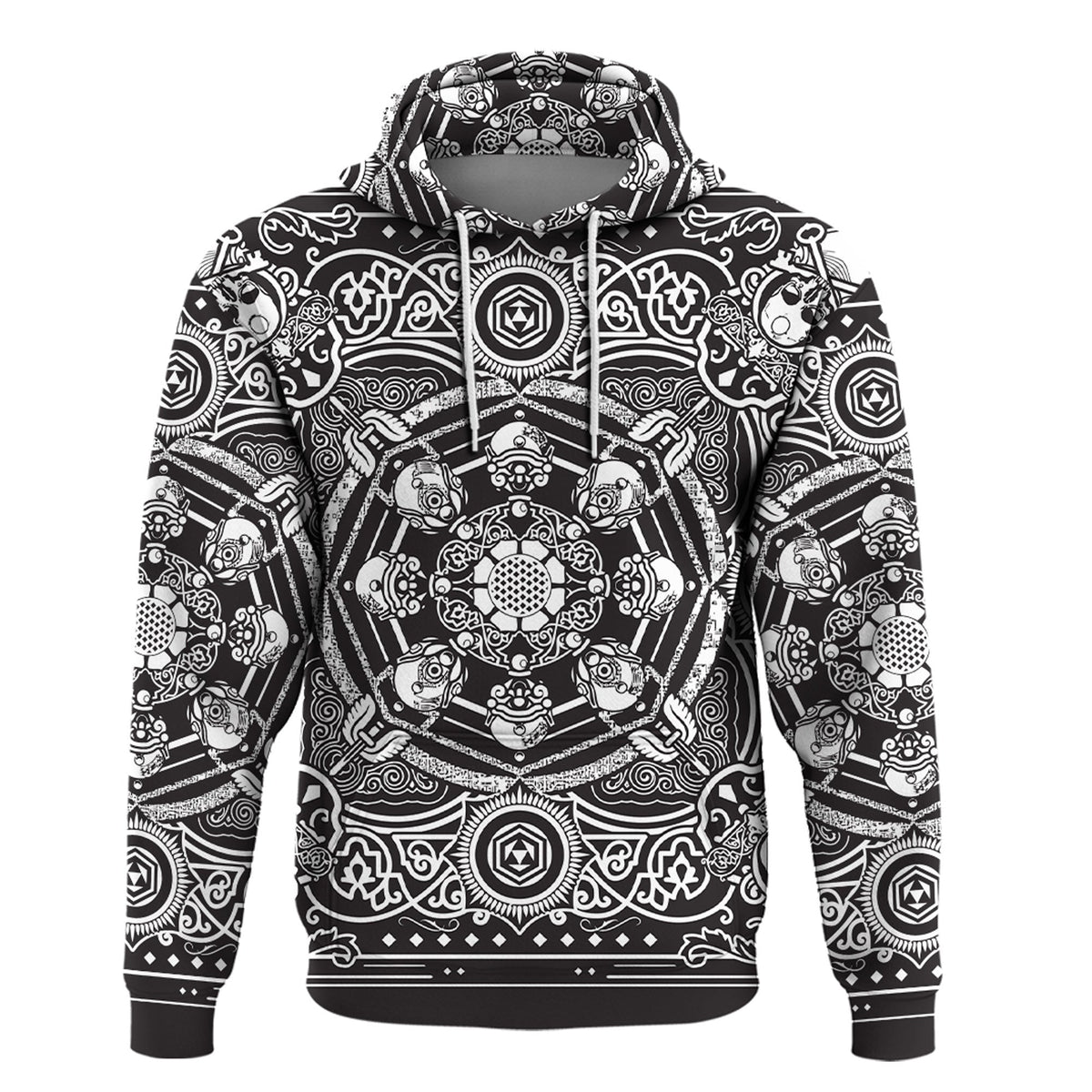 Paisley Bandana Hoodie Pattern Seamless Ver.66 RLT13 - Wonder Print Shop