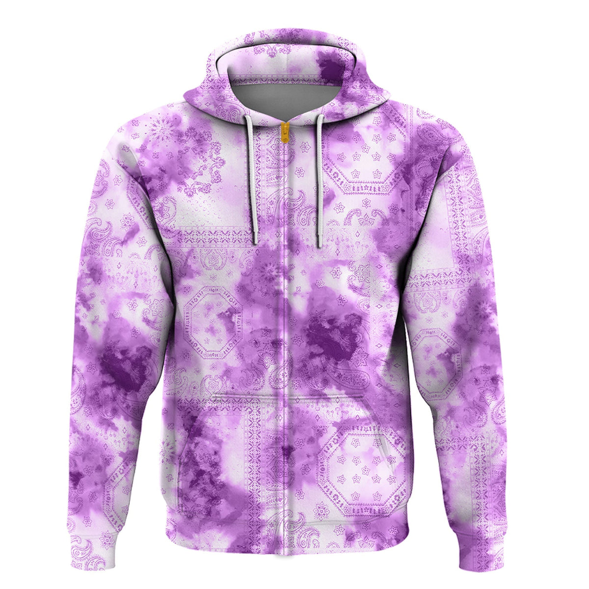 Paisley Bandana Hoodie Pattern Seamless Ver.57 RLT13 - Wonder Print Shop