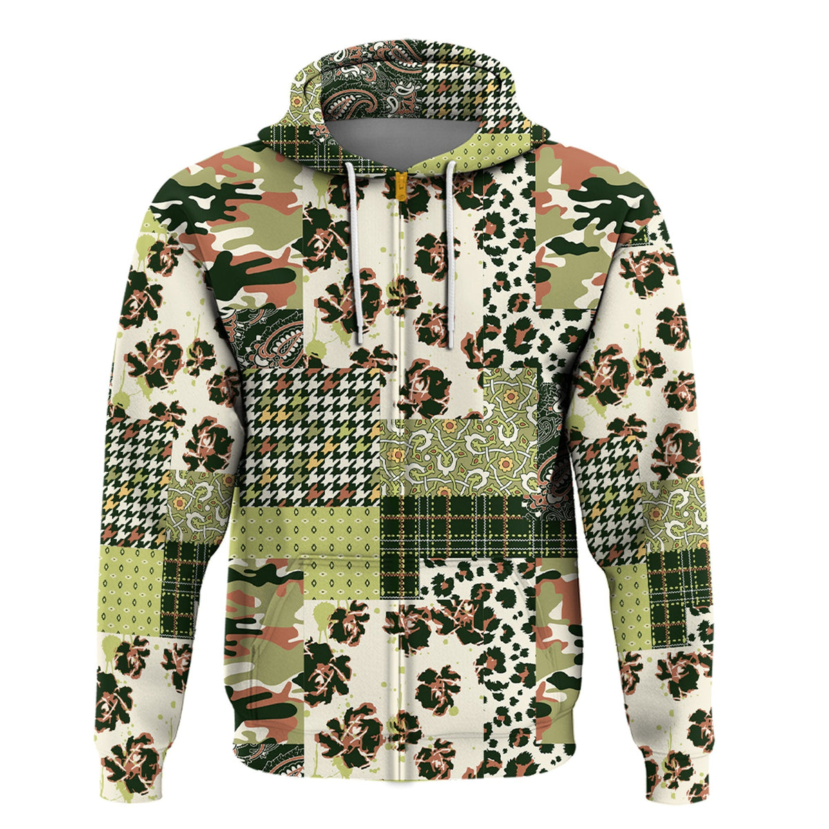 Paisley Bandana Hoodie Pattern Seamless Ver.69 RLT13 - Wonder Print Shop