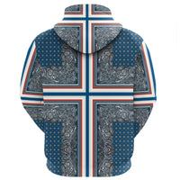 Paisley Bandana Hoodie Pattern Seamless Ver.80 RLT13 - Wonder Print Shop