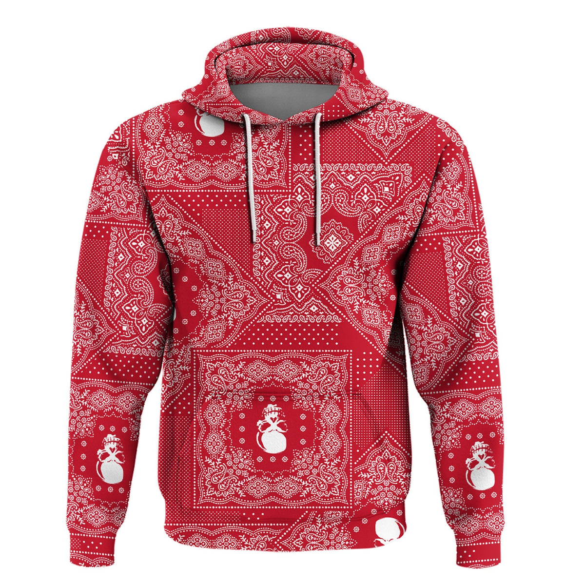 Paisley Bandana Hoodie Pattern Seamless Ver.75 RLT13 - Wonder Print Shop