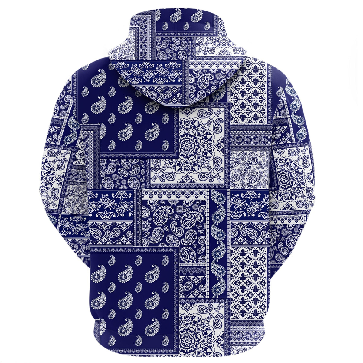 Paisley Bandana Hoodie Pattern Seamless Ver.77 RLT13 - Wonder Print Shop