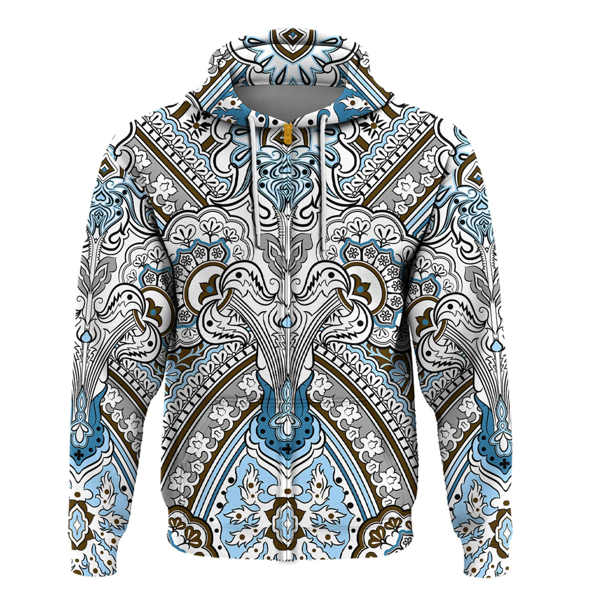 Paisley Bandana Hoodie Pattern Seamless Ver.58 RLT13 - Wonder Print Shop