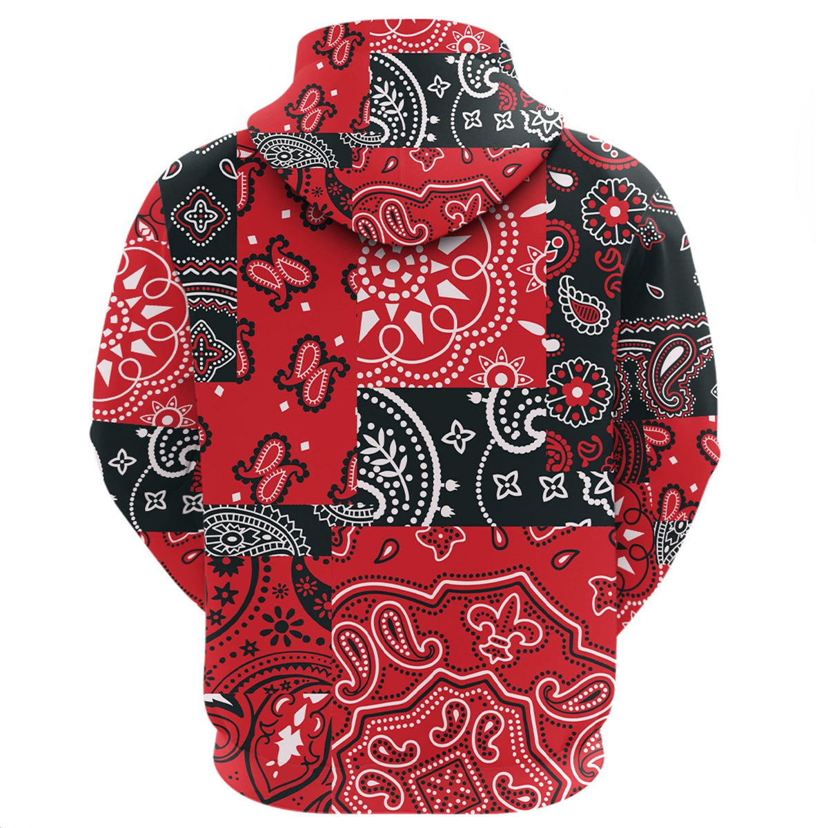 Paisley Bandana Hoodie Pattern Seamless Ver.67 RLT13 - Wonder Print Shop