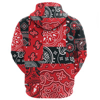 Paisley Bandana Hoodie Pattern Seamless Ver.67 RLT13 - Wonder Print Shop