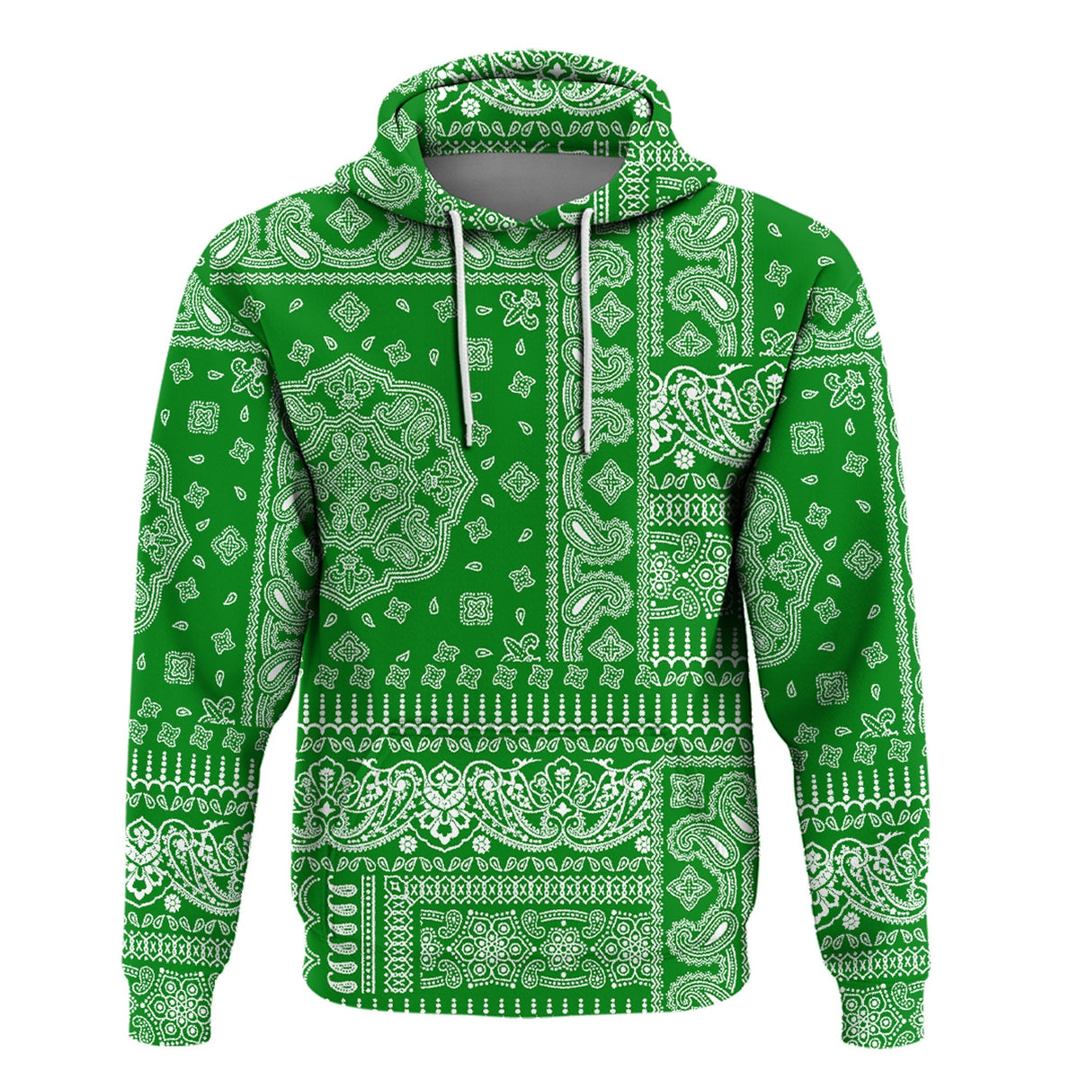 Paisley Bandana Hoodie Pattern Seamless Ver.76 RLT13 - Wonder Print Shop