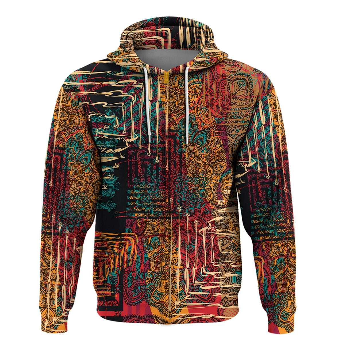 Paisley Bandana Hoodie Pattern Seamless Ver.59 RLT13 - Wonder Print Shop