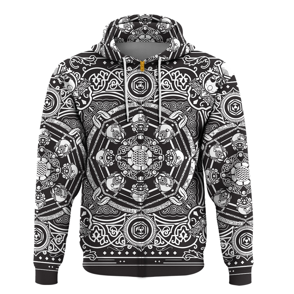 Paisley Bandana Hoodie Pattern Seamless Ver.66 RLT13 - Wonder Print Shop