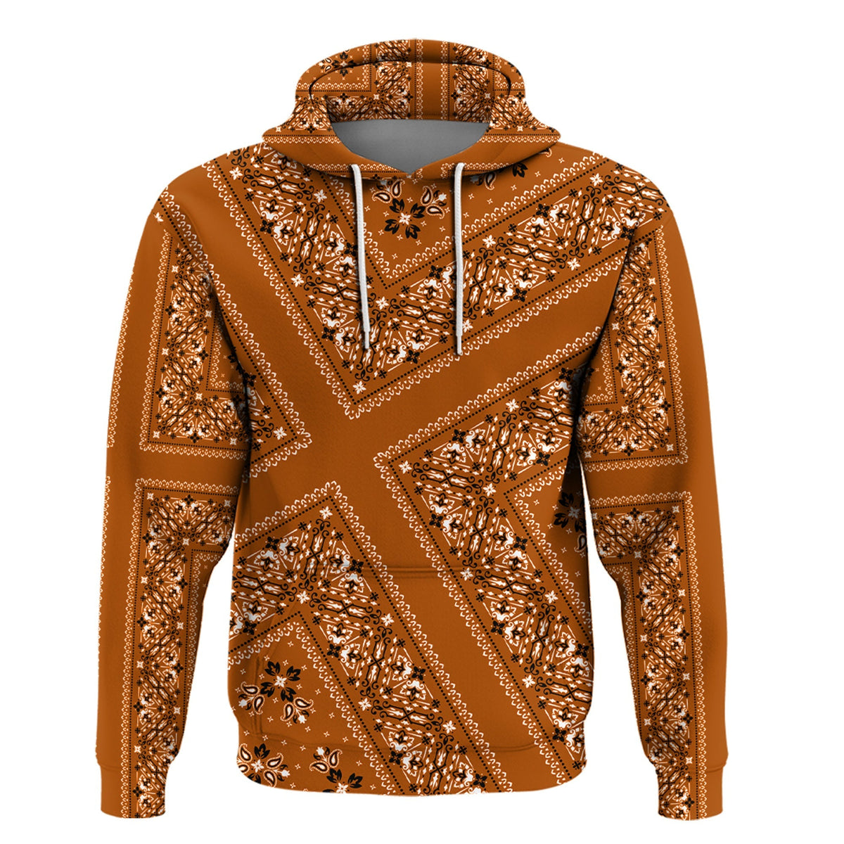 Paisley Bandana Hoodie Pattern Seamless Ver.78 RLT13 - Wonder Print Shop