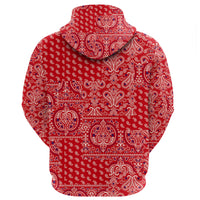 Paisley Bandana Hoodie Pattern Seamless Ver.55 RLT13 - Wonder Print Shop