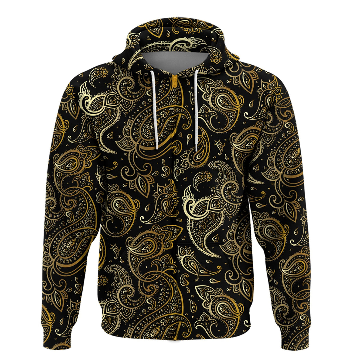 Paisley Bandana Hoodie Pattern Seamless Ver.56 RLT13 - Wonder Print Shop