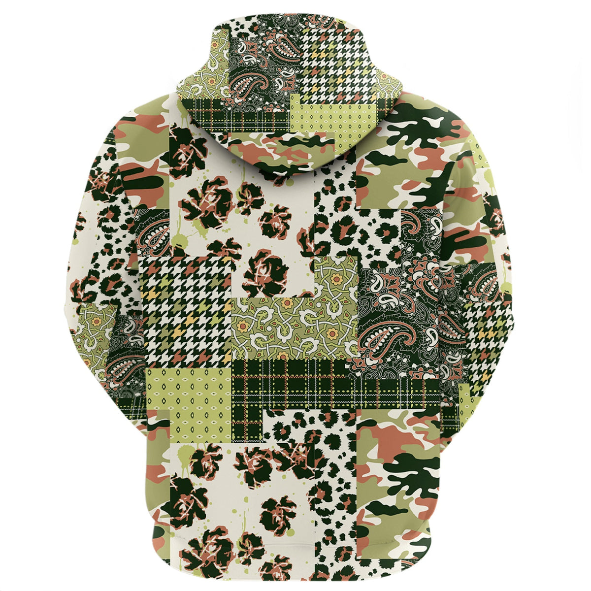Paisley Bandana Hoodie Pattern Seamless Ver.69 RLT13 - Wonder Print Shop