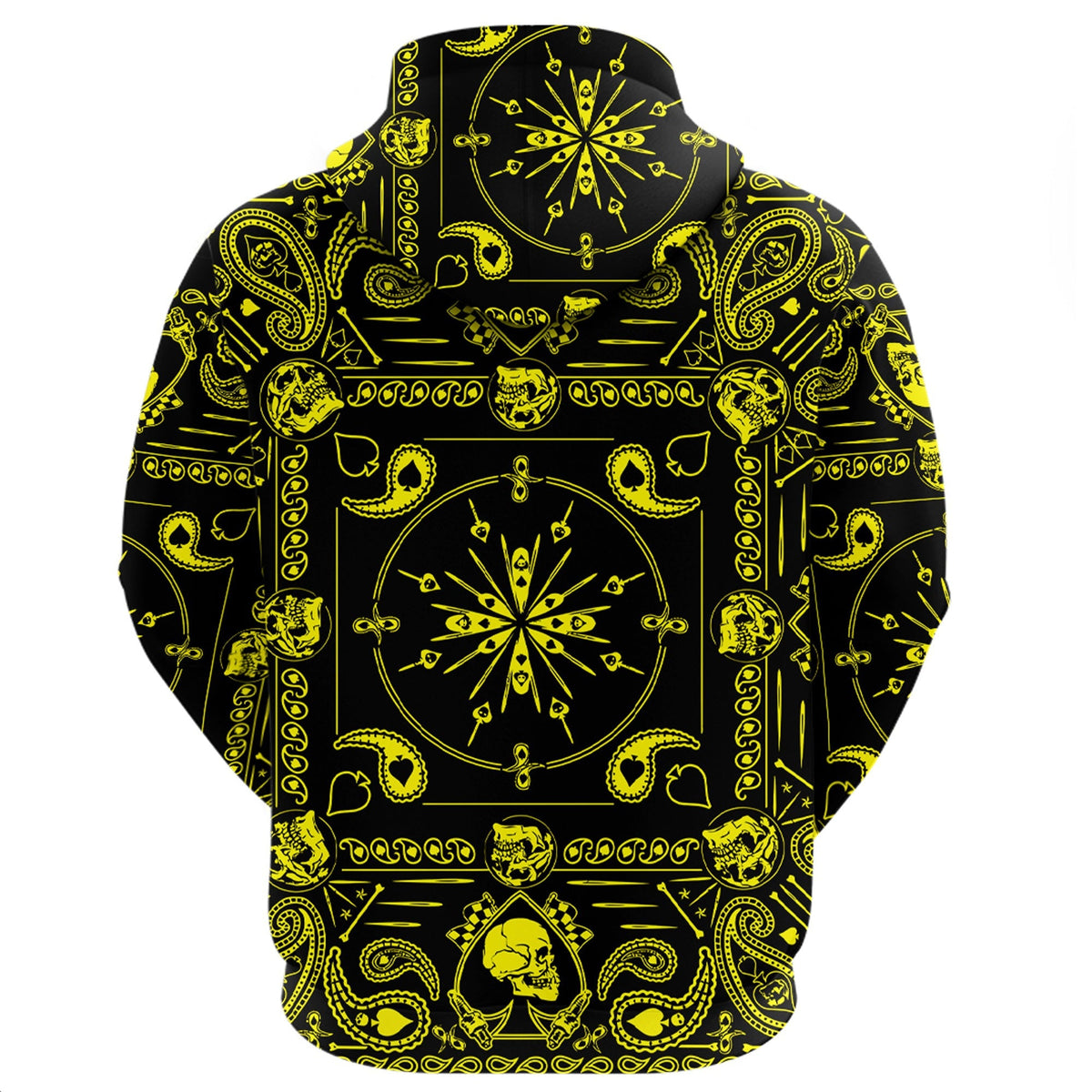 Paisley Bandana Hoodie Pattern Seamless Ver.47 RLT13 - Wonder Print Shop