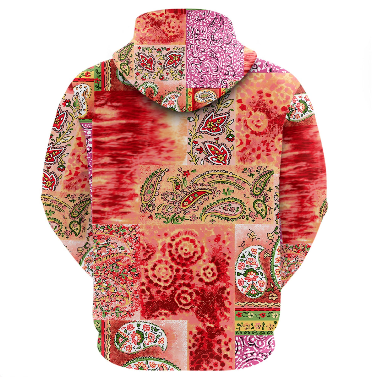 Paisley Bandana Hoodie Pattern Seamless Ver.30 RLT13 - Wonder Print Shop
