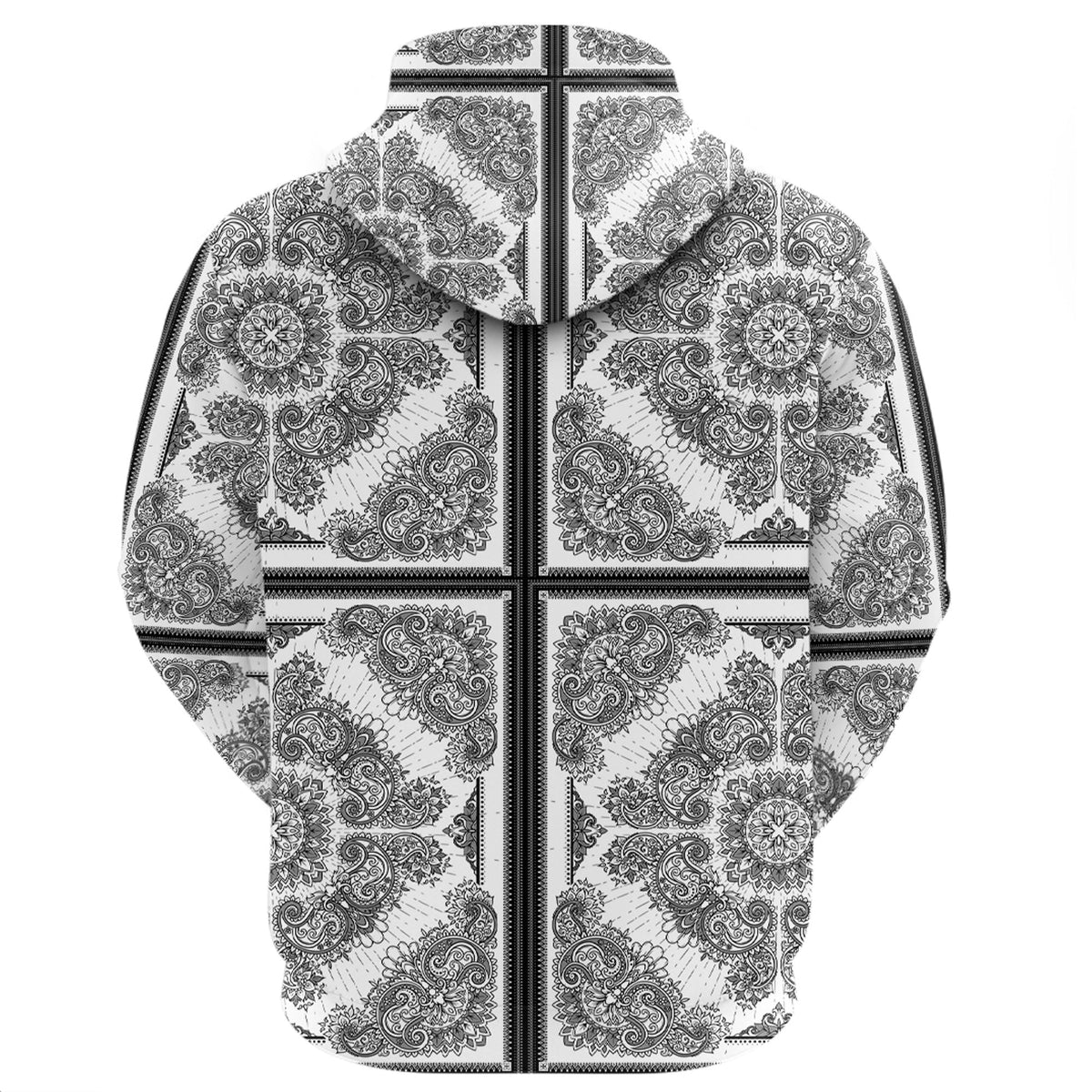 Paisley Bandana Hoodie Pattern Seamless Ver.37 RLT13 - Wonder Print Shop
