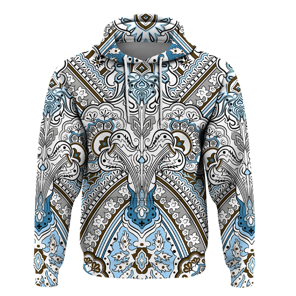 Paisley Bandana Hoodie Pattern Seamless Ver.58 RLT13 - Wonder Print Shop