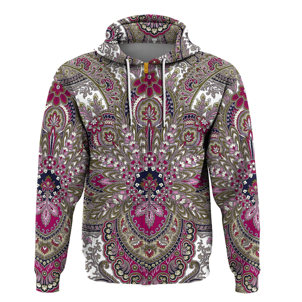 Paisley Bandana Hoodie Pattern Seamless Ver.43 RLT13 - Wonder Print Shop