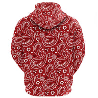 Paisley Bandana Hoodie Pattern Seamless Ver.65 RLT13 - Wonder Print Shop