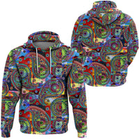 Paisley Bandana Hoodie Pattern Seamless Ver.31 RLT13 - Wonder Print Shop