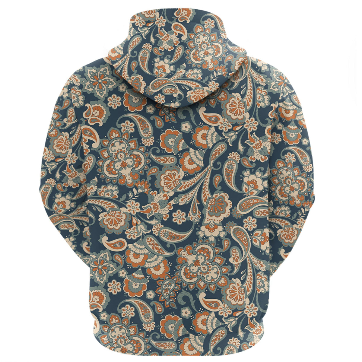 Paisley Bandana Hoodie Pattern Seamless Ver.33 RLT13 - Wonder Print Shop
