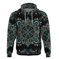 Paisley Bandana Hoodie Pattern Seamless Ver.32 RLT13 - Wonder Print Shop