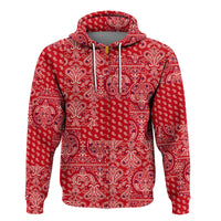 Paisley Bandana Hoodie Pattern Seamless Ver.55 RLT13 - Wonder Print Shop