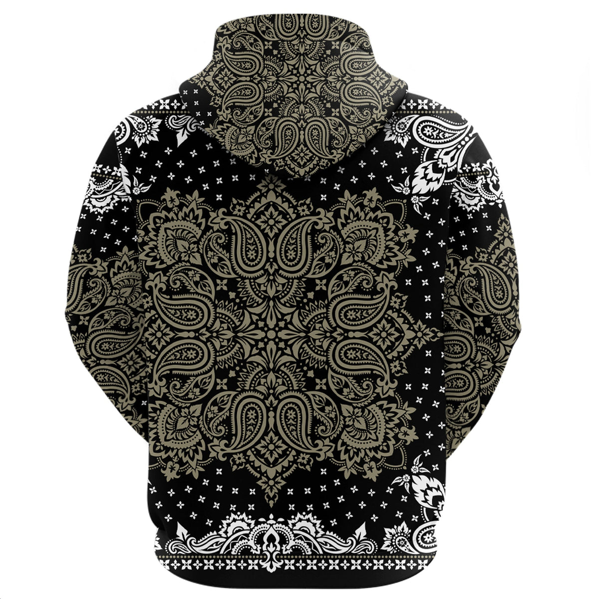 Paisley Bandana Hoodie Pattern Seamless Ver.22 RLT13 - Wonder Print Shop