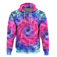 Paisley Bandana Hoodie Pattern Seamless Ver.45 RLT13 - Wonder Print Shop