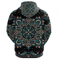 Paisley Bandana Hoodie Pattern Seamless Ver.32 RLT13 - Wonder Print Shop