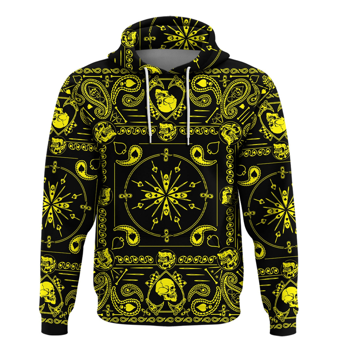 Paisley Bandana Hoodie Pattern Seamless Ver.47 RLT13 - Wonder Print Shop