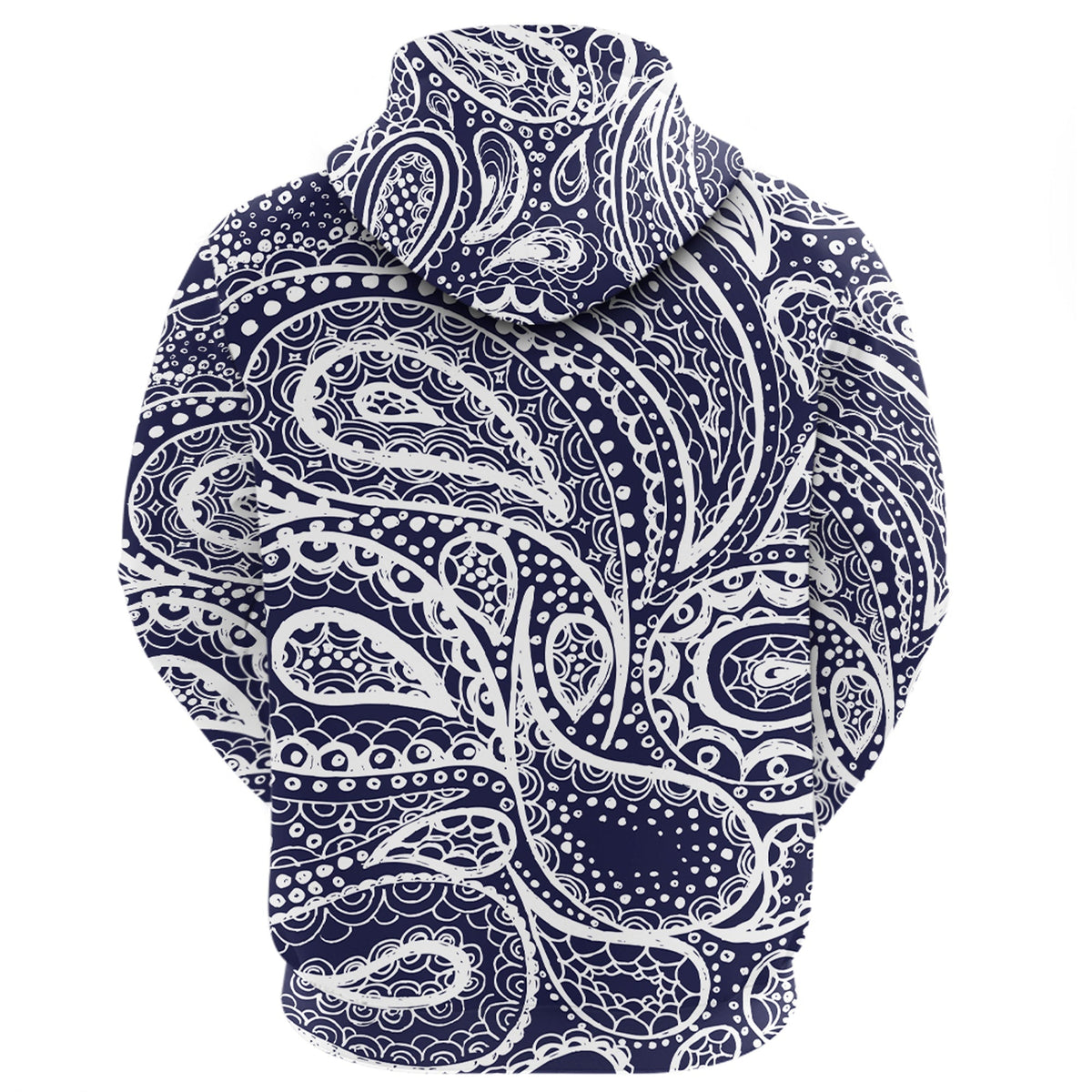 Paisley Bandana Hoodie Pattern Seamless Ver.40 RLT13 - Wonder Print Shop