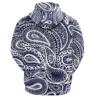 Paisley Bandana Hoodie Pattern Seamless Ver.40 RLT13 - Wonder Print Shop