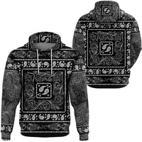 Paisley Bandana Hoodie Pattern Seamless Ver.54 RLT13 - Wonder Print Shop