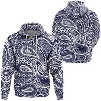 Paisley Bandana Hoodie Pattern Seamless Ver.40 RLT13 - Wonder Print Shop